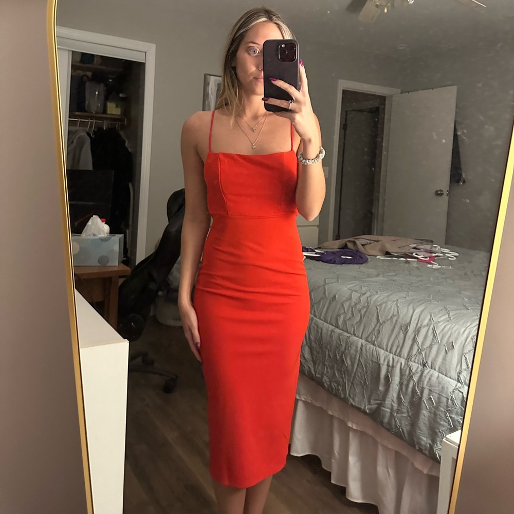 Red Hello Molly dress